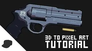 3D turned to pixel art tutorial