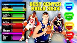 BEST Center Build 2k24!!! Best Big Man Build in NBA 2k24 Next Gen!!!