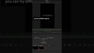 Fusion composition versions. DaVinci Resolve Fusion #shorts