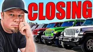 CLOSING! It's HAPPENING NOW At JEEP, DODGE And RAM!