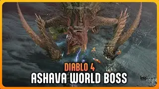 Diablo 4 - World Boss Fight “Ashava the Pestilent” (4K 60FPS)