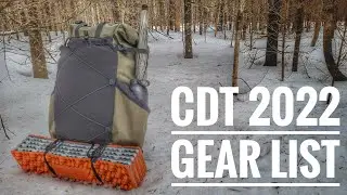 Gear List, CDT Hike 2022, Continental Divide Trail