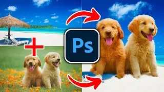 How To Blend Two Images in Photoshop Using AI