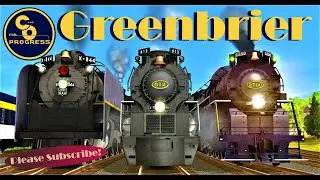 [Trainz Race] C&O Greenbrier Vs. Union Pacific FEF and C&O Kanawha