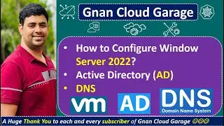 3. Configuring Windows Server 2022 Active Directory (AD): DNS, ADDS | Home Lab Tutorial