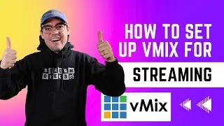 How to set up vMix for streaming w/ vMix Streaming Quality #vMix #Streaming #LiveStreaming