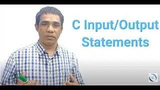 C Language  Introduction Input / Output Statemnet   Lec-4  | Ashraf Jamal