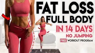 FULL BODY FAT LOSS CARDIO in 14 Days | Free Home Workout Program