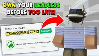 GET YOUR FREE HEADLESS HEAD in HALLOWEEN 2023 (Roblox)