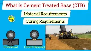 Cement Treated Subbase and Base Course | CTB Mix Design | CTB for Highway | All About Civil Engineer
