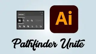 How to use pathfinder unite in Adobe Illustrator