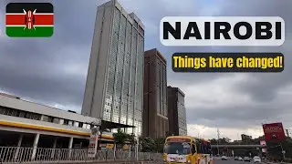 Nairobi Kenya has changed | 4K City Center Drive in 2024