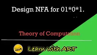 Design NFA for 01*0*1 | NFA Examples | NFA problem solving | Construct NFA