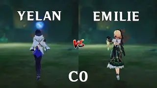 Yelan vs Emilie !! Who is the Best DPS ?? (Genshin Impact)