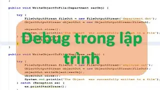 Kỹ năng debug rất quan trọng nhưng sinh viên lại bỏ qua