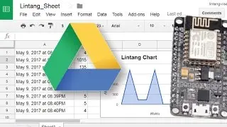 ESP8266 NodeMCU & Google Drive Sheets