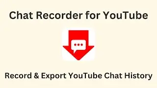 How to record and download YouTube live stream chats to CSV/JSON/XLSX 2024