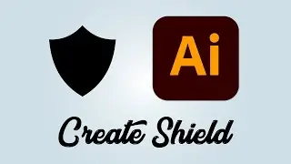 How to create shield in Adobe Illustrator