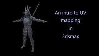 Intro to 3dsmax: UVWmap modifier