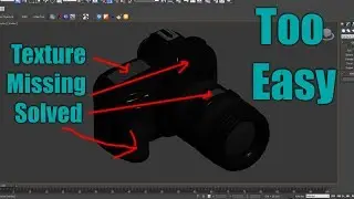 Texture Missing problems Solved In 3dsmax TOO EASY