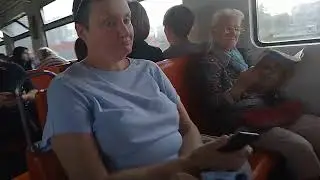 от проспект славы до Купчино электричка эт2м 46