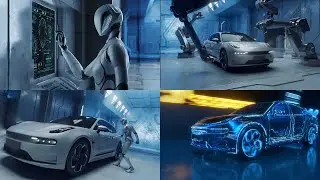 Cinema 4D Project Files: Future Car Opening Animation Technology (C4D & REDSHIFT)