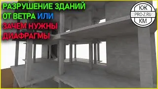 Железобетонные конструкции | Часть 4: зачем нужны диафрагмы | Reinforced concrete structures: Part 4