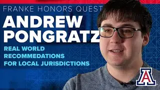 Andrew Pongratz | W.A. Franke Honors Quest