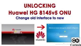 Huawei HG8145V5 Dual band Router Unlocking Change to New Interface