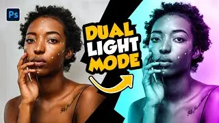 How to Create Dual Light Effects on any Images in Photoshop (A Beginner's Guide)