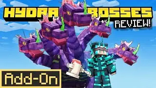 HYDRA BOSSES ADDON Brings 6 Boss Battles to Minecraft Bedrock Survival in-depth review