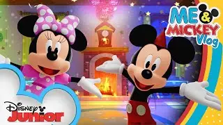 New Years Eve with Mickey and Minnie 🎉| Me & Mickey| Vlog 36 | @disneyjunior