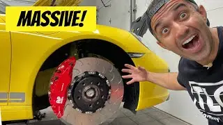 How to Install a BIG BRAKE KIT on a Porsche (or any car!) DIY