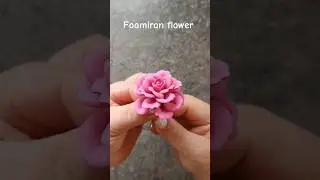 How to make foamiran flower/ Роза из фоамирана.  Музыка: Night out, LiQWYD #diy #craft #foamiranrose