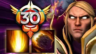 30 LVL Инвокер показал на что способен! - BZM Invoker 7.35 DOTA 2