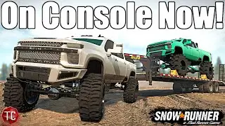 SnowRunner: The ULTIMATE DURAMAX is Now On CONSOLE! Can We GET IT STUCK!?