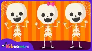 Skeleton Dance  - The Kiboomers Halloween Songs For Preschool Circle Time