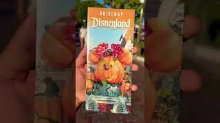 🎃 NEW Disneyland Halloween 2024 Park Map! #disney #disneylandresort #disneyland #halloween