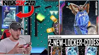 2 FREE *NEW* LOCKER CODES 2K20 + GALAXY OPAL TRACY MCGRADY TRIPLE THREAT GAMEPLAY! (NBA 2K20 MYTEAM)