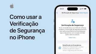 Como usar a Verificação de Segurança no iPhone | Suporte da Apple