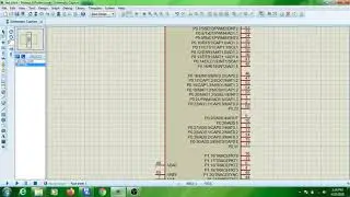 Simulation of LED Blinking in LPC2138 using Proteus | Microcontrollers and Interfacing