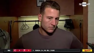 Anthony Rizzo on Zac Gallen matchup and close strikeout calls