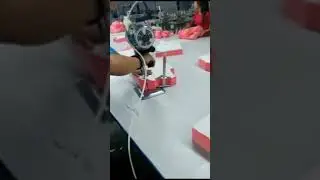 Proses pemotongannn kain digarmen...