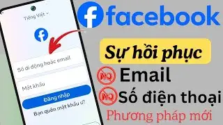 Cách lấy lại tài khoản Facebook không cần số điện thoại