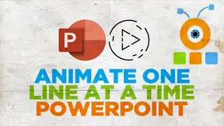 How to Animate One Line at a Time in PowerPoint