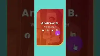 Animated Card Design Using HTML CSS | CSS Card Hover Effects 2023