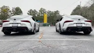 REV OFF! 2021 Toyota GR Supra 2.0 & 3.0 Exhaust Comparison