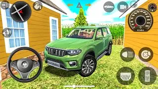 New Mahindra Scorpio N SUV car Driver - Gadi Wala Game - Indian Cars Simulator 3D - Android Gameplay