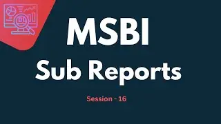 How to Create SSRS Sub Report with Example | Multiple Sub Reports in SSRS Tutorials for Beginners