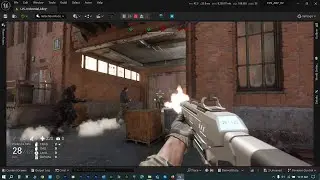 Unreal 5 | Industrial Alley asset | Assault AI | Companion AI | UE4 UE5